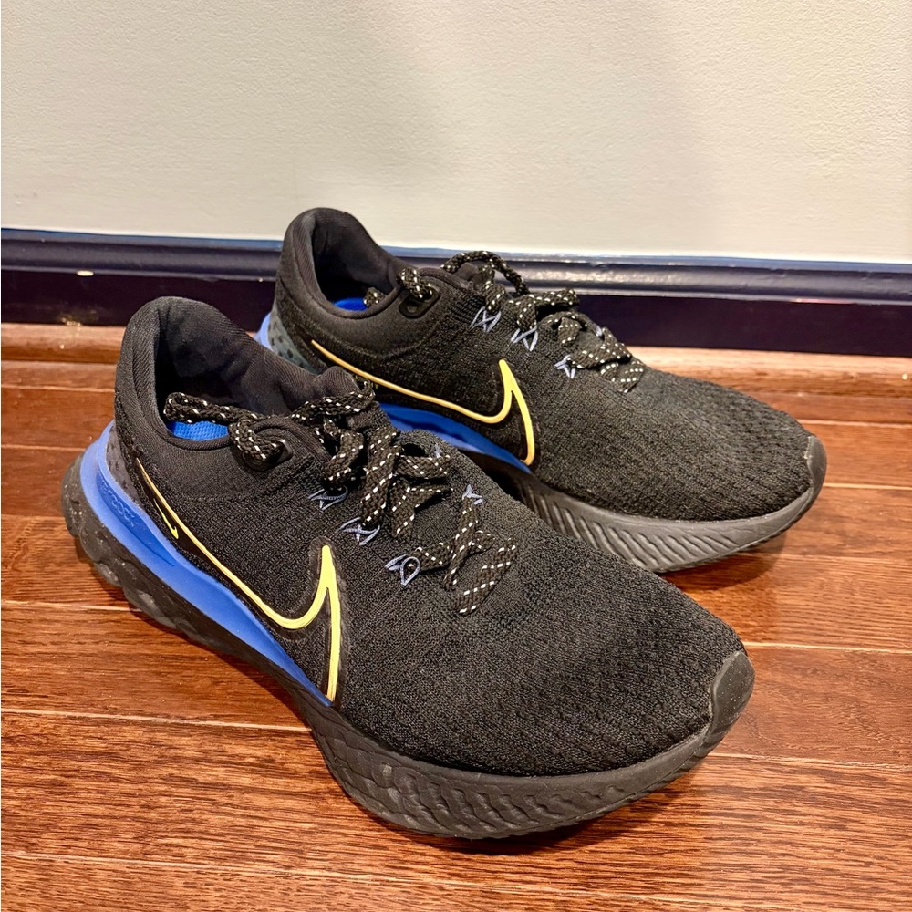NikeReact Infinity Run Flyknit 3 'Black Citron Royal'